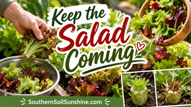 Keep the Salad Coming: Succession Greens in the Warming Spring
