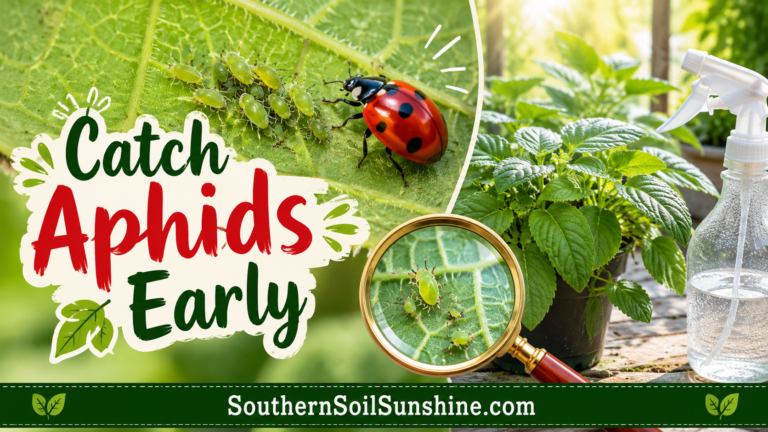 Catching Aphids Early: The Daily Handpick Habit