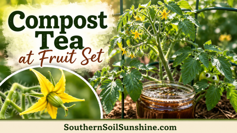 Compost Tea at Fruit Set: Feeding Peppers and Tomatoes for a Strong Harvest