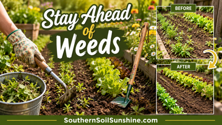 Staying Ahead of the Weeds: A Mid-Spring Bed and Path Tidy