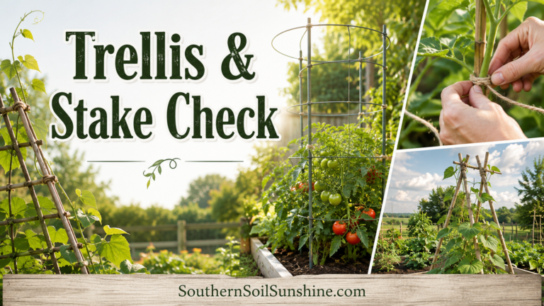 Trellis and Stake Check-Up: Making Sure Supports Can Hold the Season