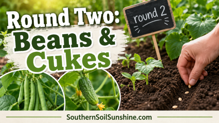 Round Two: Succession-Sowing Bush Beans and Cucumbers for a Second Wave