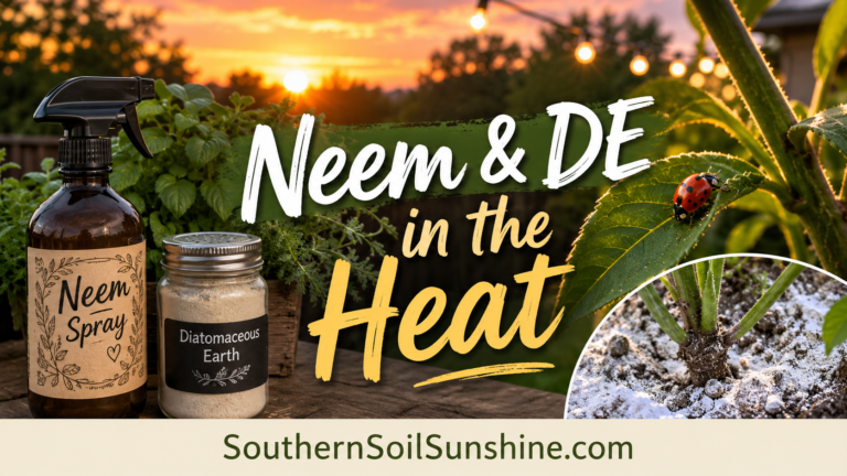 Hot-Climate Pest Deterrents: Using Neem and Diatomaceous Earth in Summer Heat