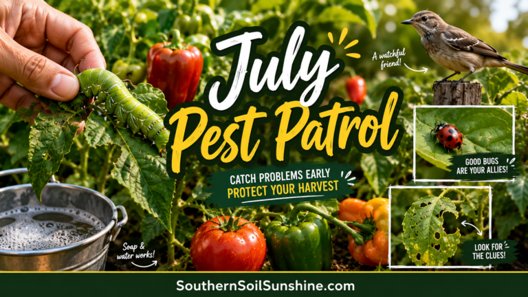 July Pest Patrol: Protecting Your Tomatoes and Peppers Through Peak Summer