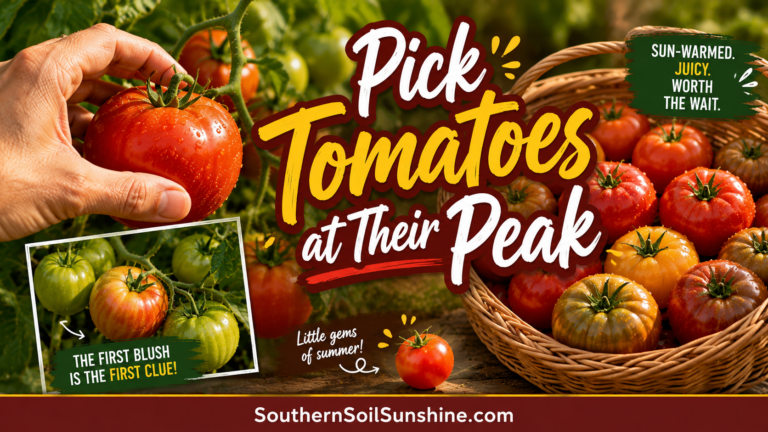 Picking Tomatoes at Peak Ripeness: Reading the Fruit and Honoring the Harvest